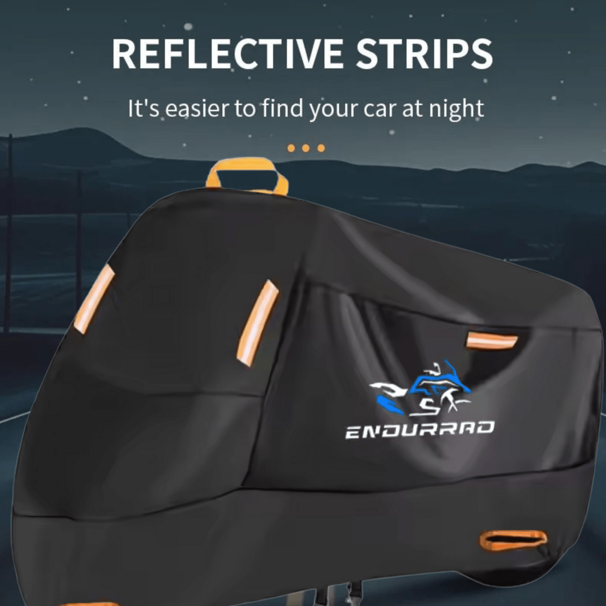 Telo Coprimoto Impermeabile 210D: Protezione Totale per la Tua Moto in Ogni Stagione - Endurrad.com