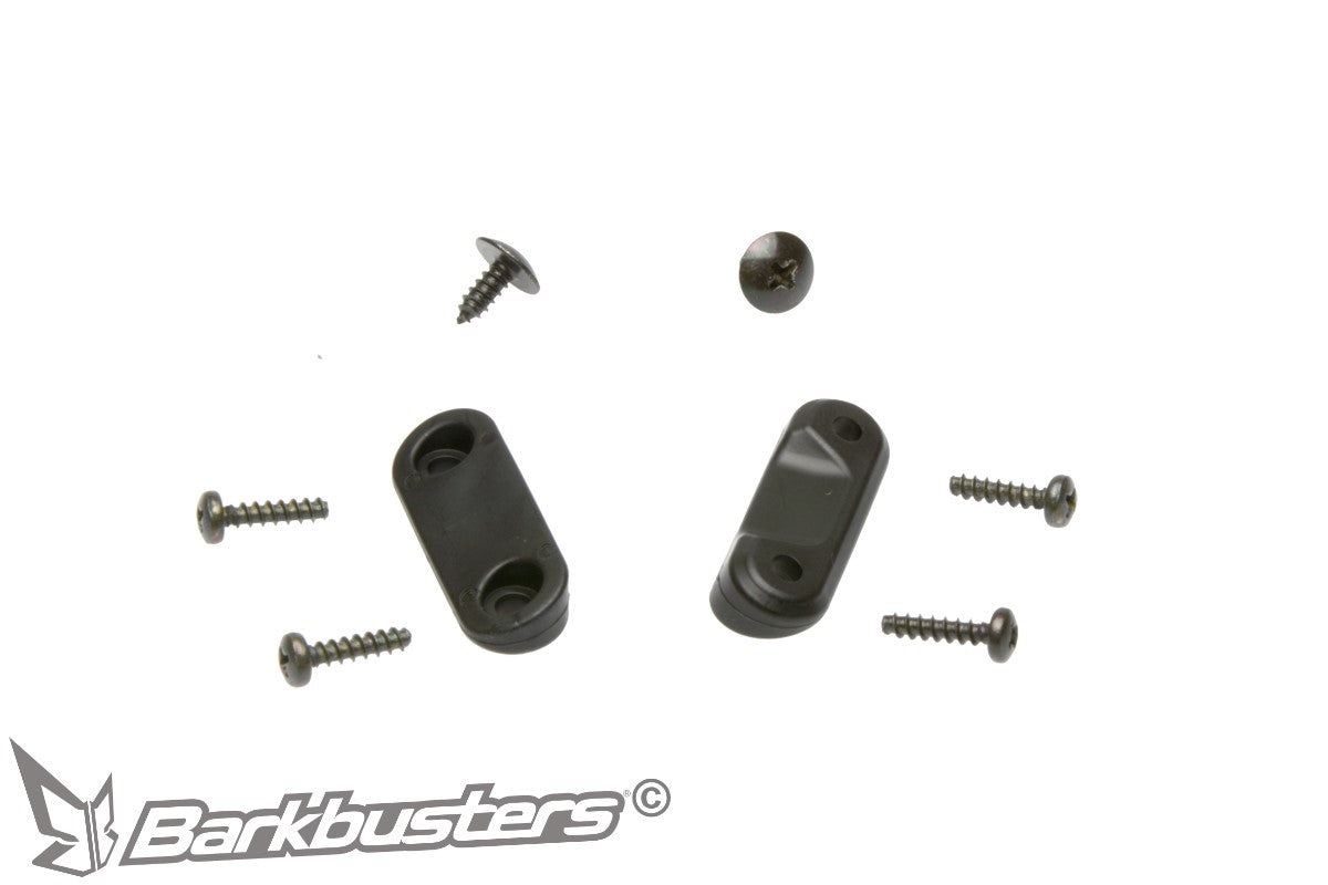 Kit attacchi Barkbusters B-064 con viti per fissare le plastiche STORM alle barre