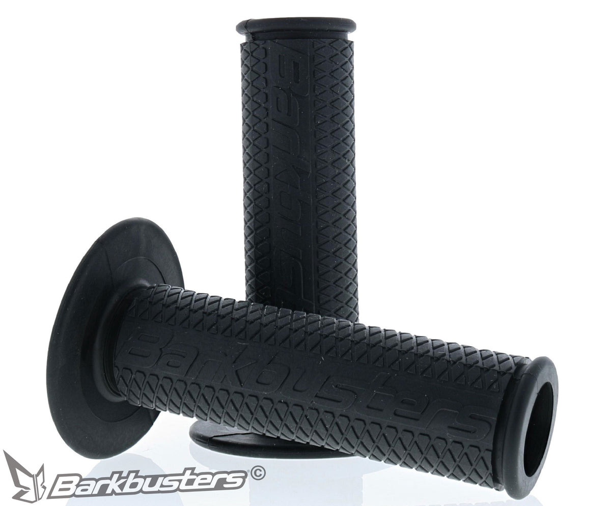Coppia di manopole Barkbusters GRP-1 nere in mescola morbida