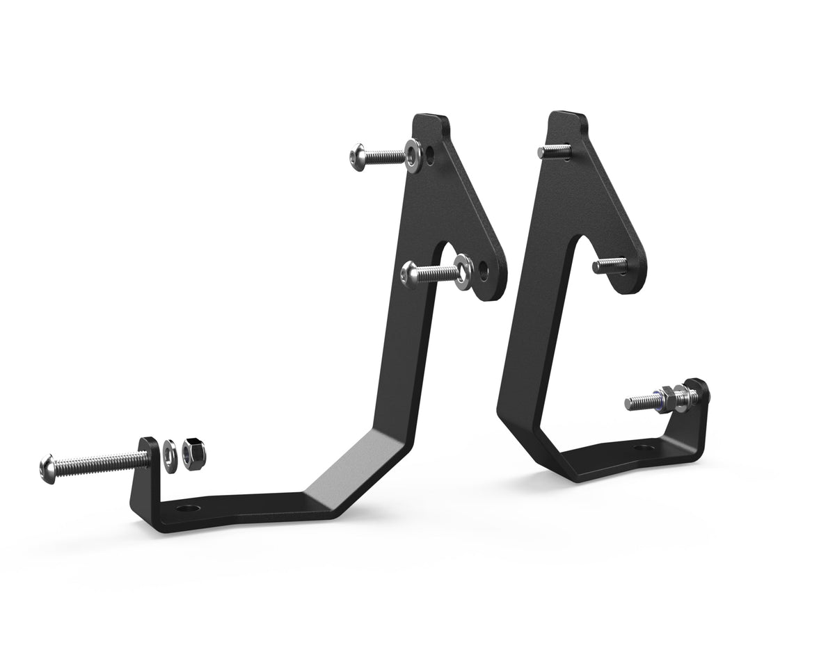 Supporto faretti superiore DENALI montato sulla R 1300 GS
