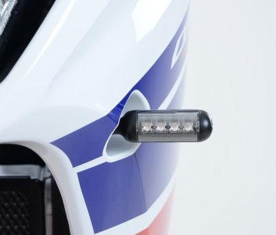 Adattatori per minifrecce anteriori per Honda CBR300R, uso con minifrecce (minifrecce non incluse)