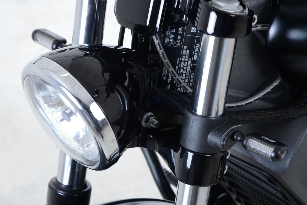 Adattatori Per Minifrecce Anteriori Per Indian Scout 15 Scout Bobber Scout Sixty Minifrecce Non Incluse 18307 Rg FAP0014BK - ENDURRAD