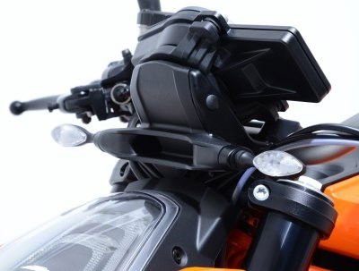 Adattatori per minifrecce anteriori per KTM 1290 Super Duke/R - 790 Duke - 790 Adventure - uso con minifrecce (minifrecce non in - ENDURRAD