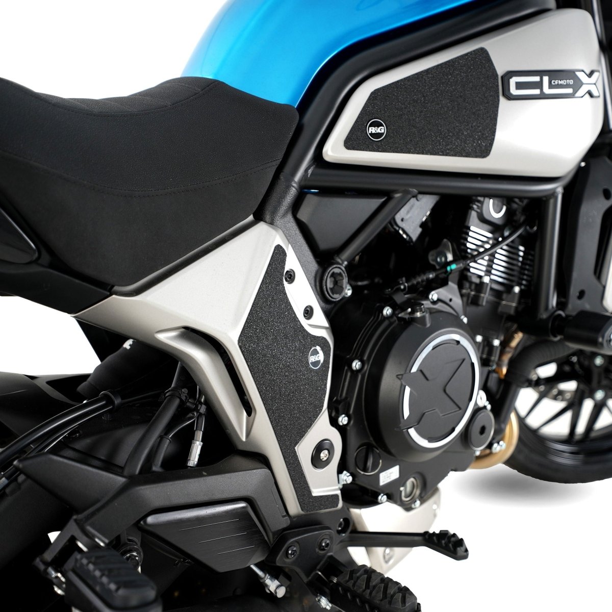 Adesivi Anti Scivolo Paratacco 2PZ Cfmoto 700CL X Heritage 21 Adventure 23 92095 Rg EZBG2800BL - ENDURRAD