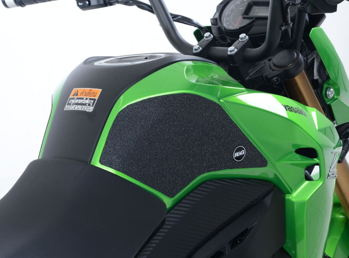 Adesivi Antiscivolo Serbatoio Kawasaki Z 125 Nero 18055 Rg EZRG427BL - ENDURRAD