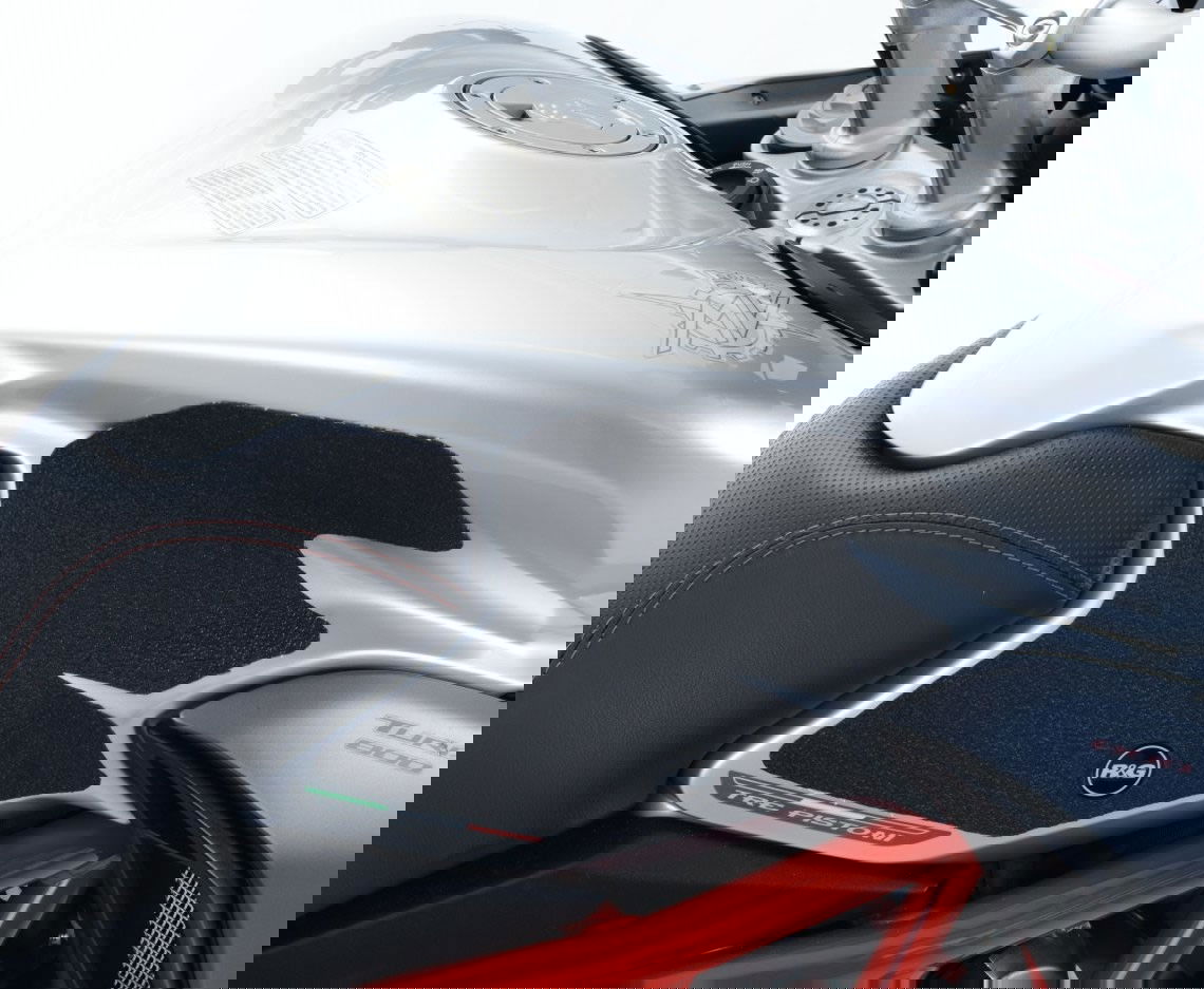 Adesivi antiscivolo serbatoio MV AGUSTA 800 TURISMO VELOCE nero