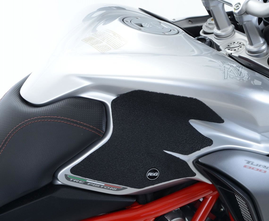 Adesivi Antiscivolo Serbatoio Mv Agusta 800 Turismo Veloce Nero 13061 - Endurrad