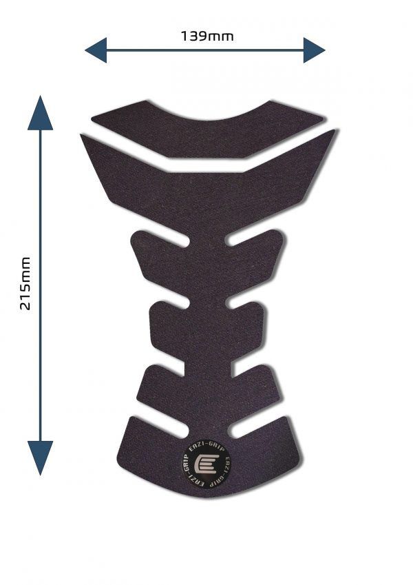 Adesivo serbatoio moto centrale universale Design D Eazi-Grip / Eazi-G