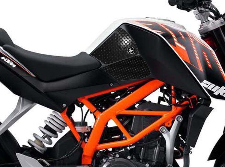 Adesivi antiscivolo serbatoio KTM 125 Duke / 390 Duke 2011-2016 – foto 2