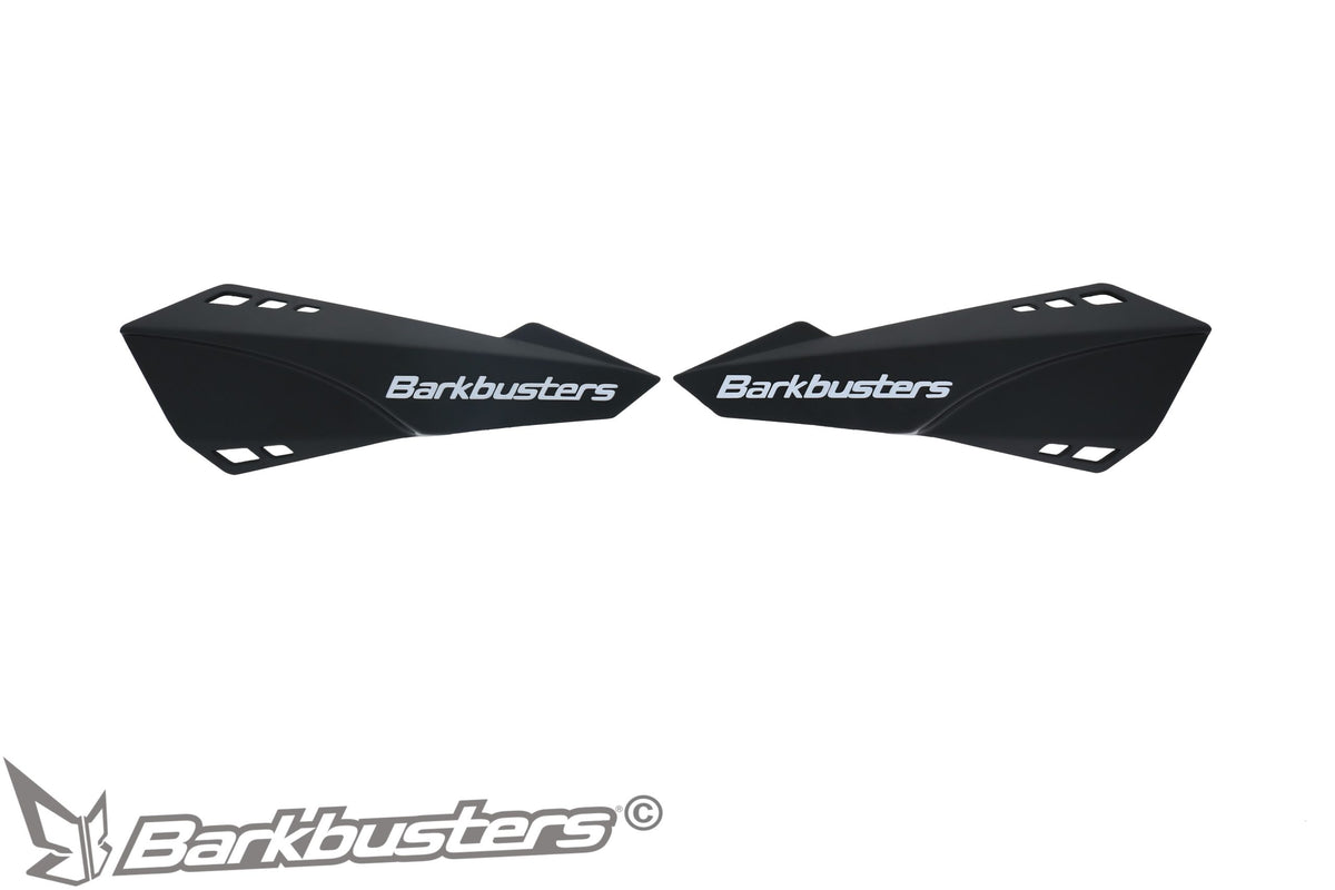 Coppia di plastiche paramani Barkbusters SABRE B-087 nere