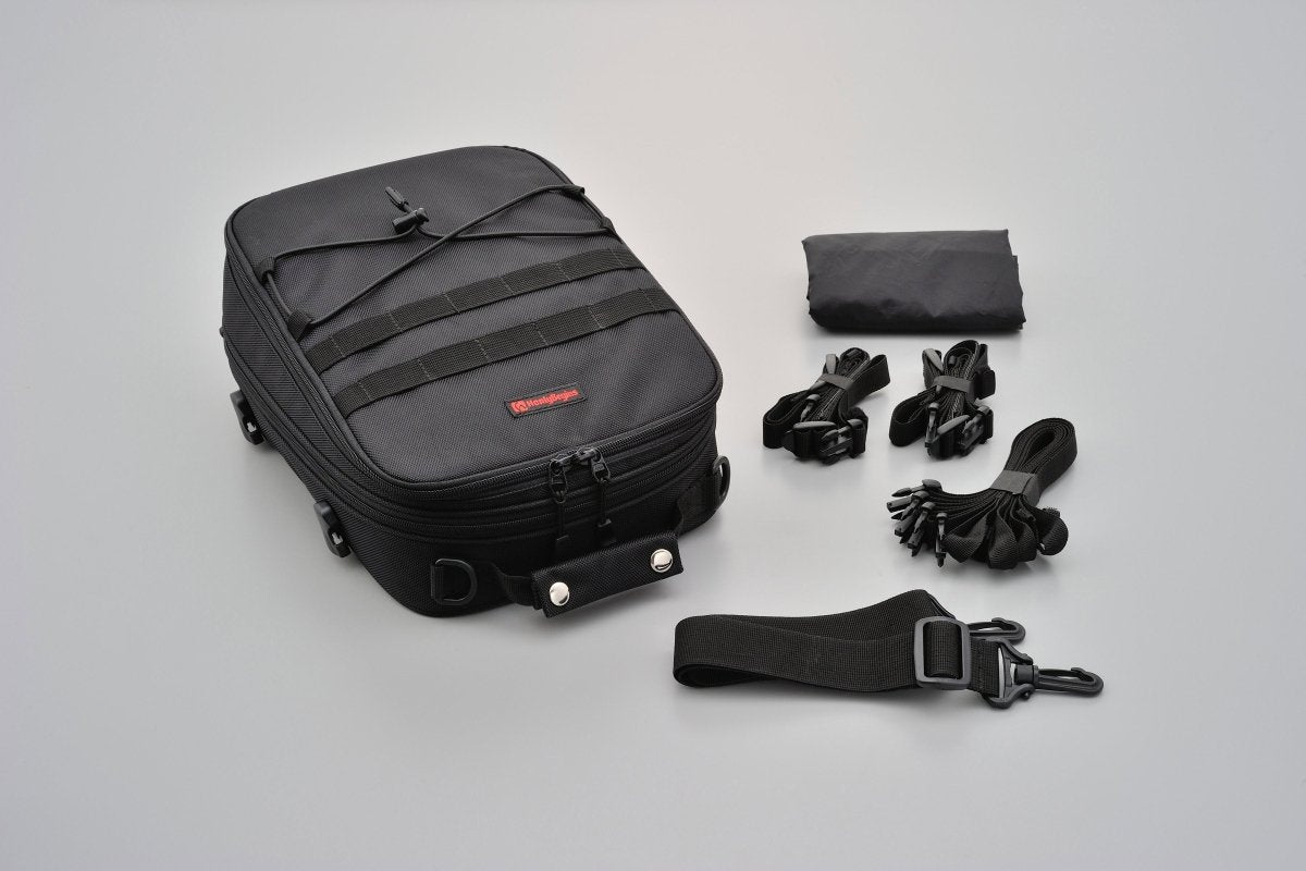 Borsa da sella "HENLYBEGINS" DH - 722/A4 , 7 - 12 lt - Nero - ENDURRAD