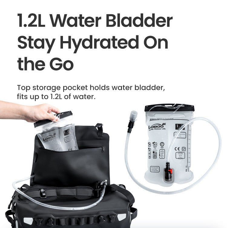 Borsa Posteriore aggiuntiva 18L TPU LOBOO ALPS - ENDURRAD
