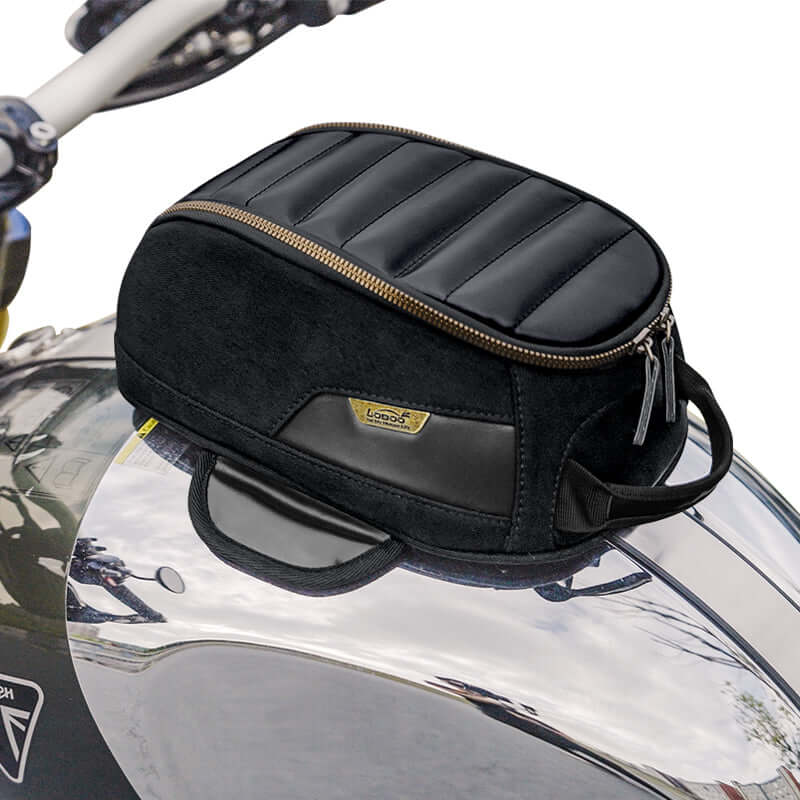 Vintage 3.5L magnetic tank bag - Endurrad.com