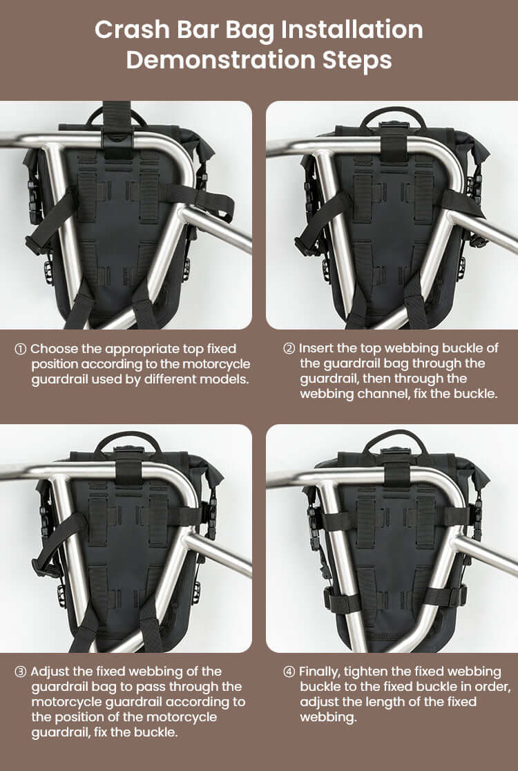 Borse Crash Bar Impermeabili 6L - Endurrad.com