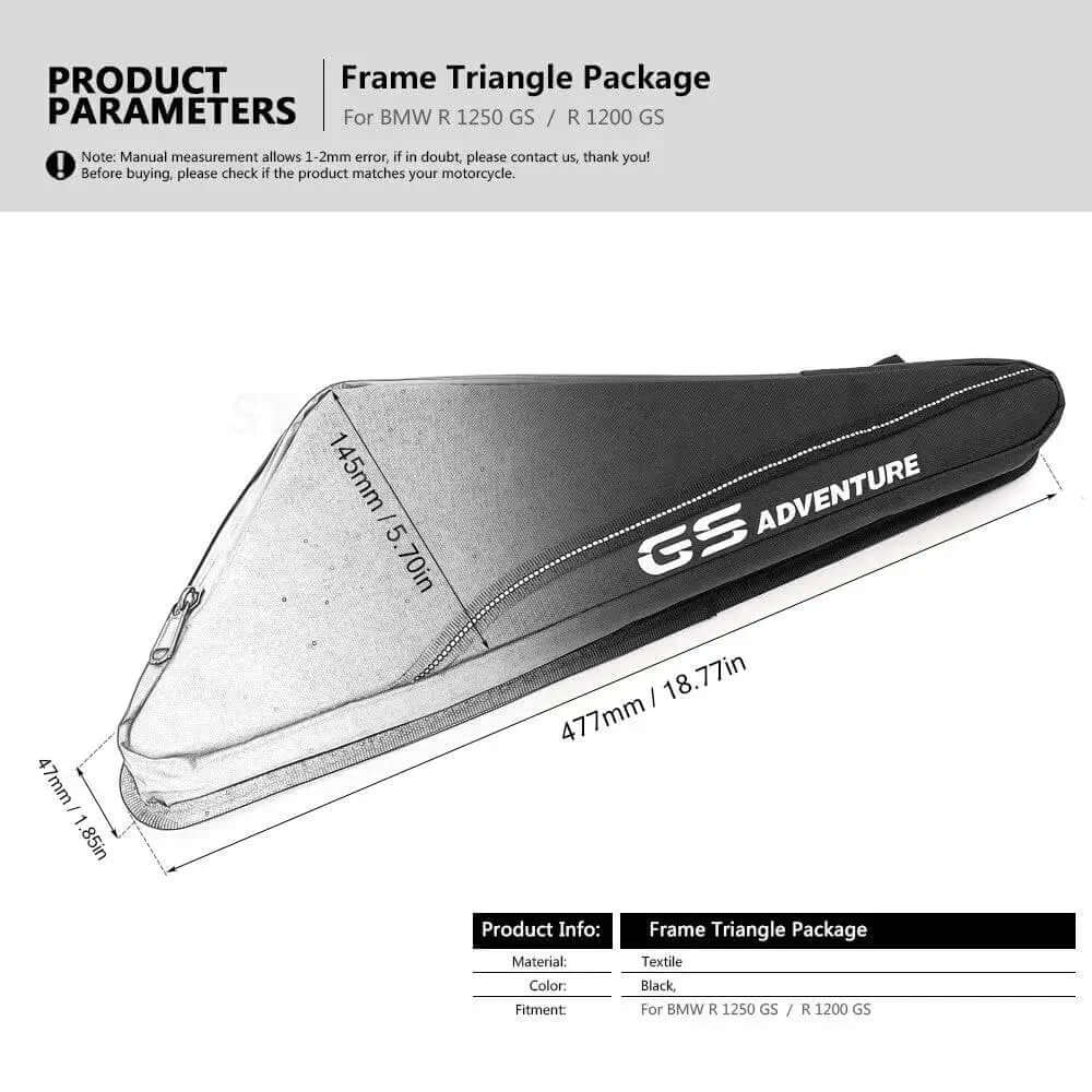 Side bags under seat for BMW GS 1200 - 1250 - Endurrad.com