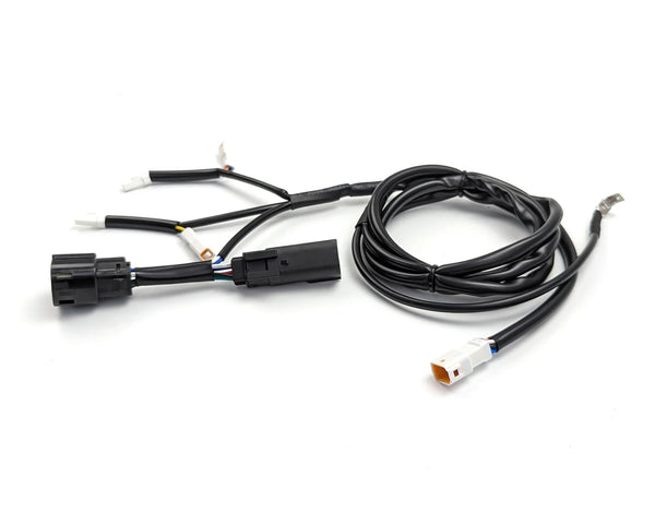 Plug-and-play DialDim wiring harness for Ducati DesertX