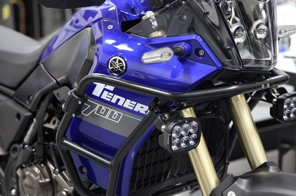 Coppia faretti LED moto omologati ECE 10.200 lumen 406 m DL6