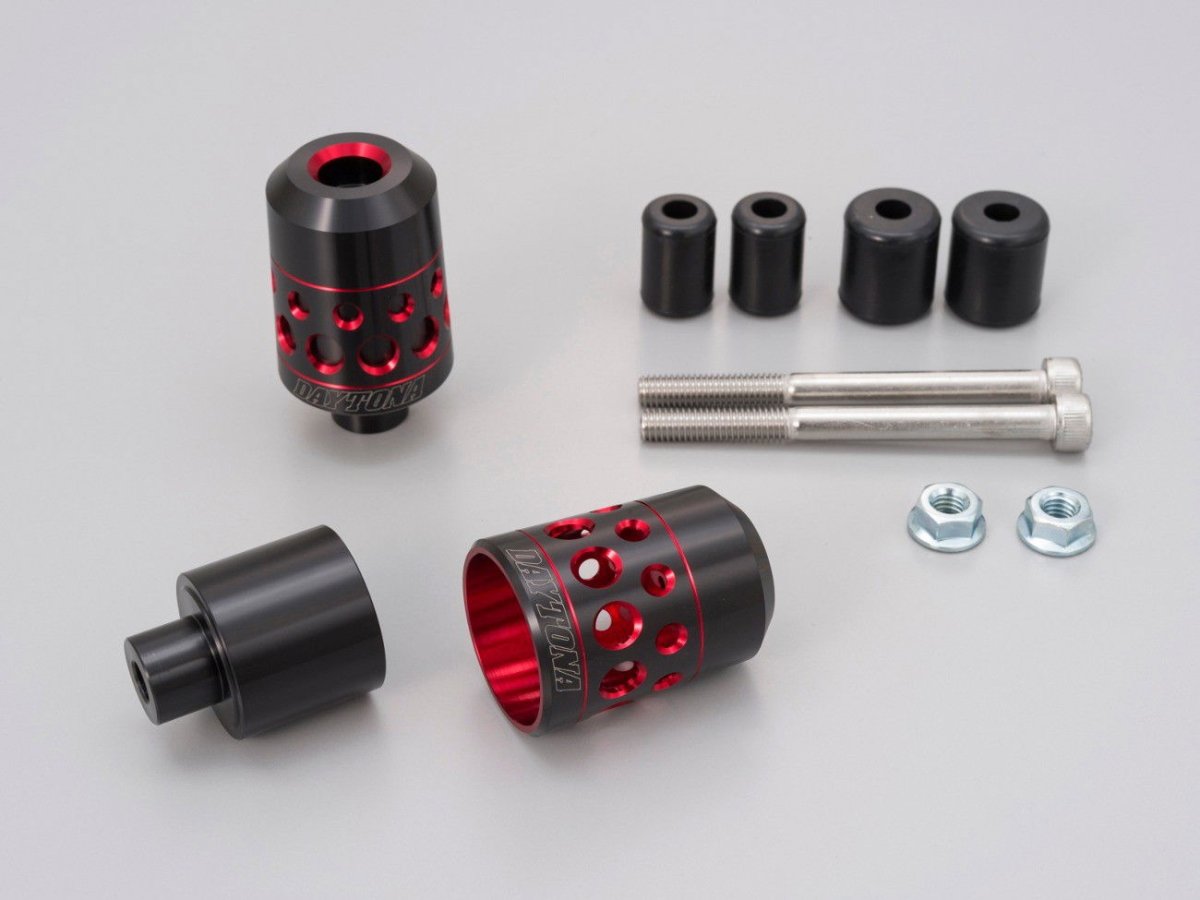 Coppia stabilizzatori finali manubrio anodizzati "TAKUMI - I" - ENDURRAD
