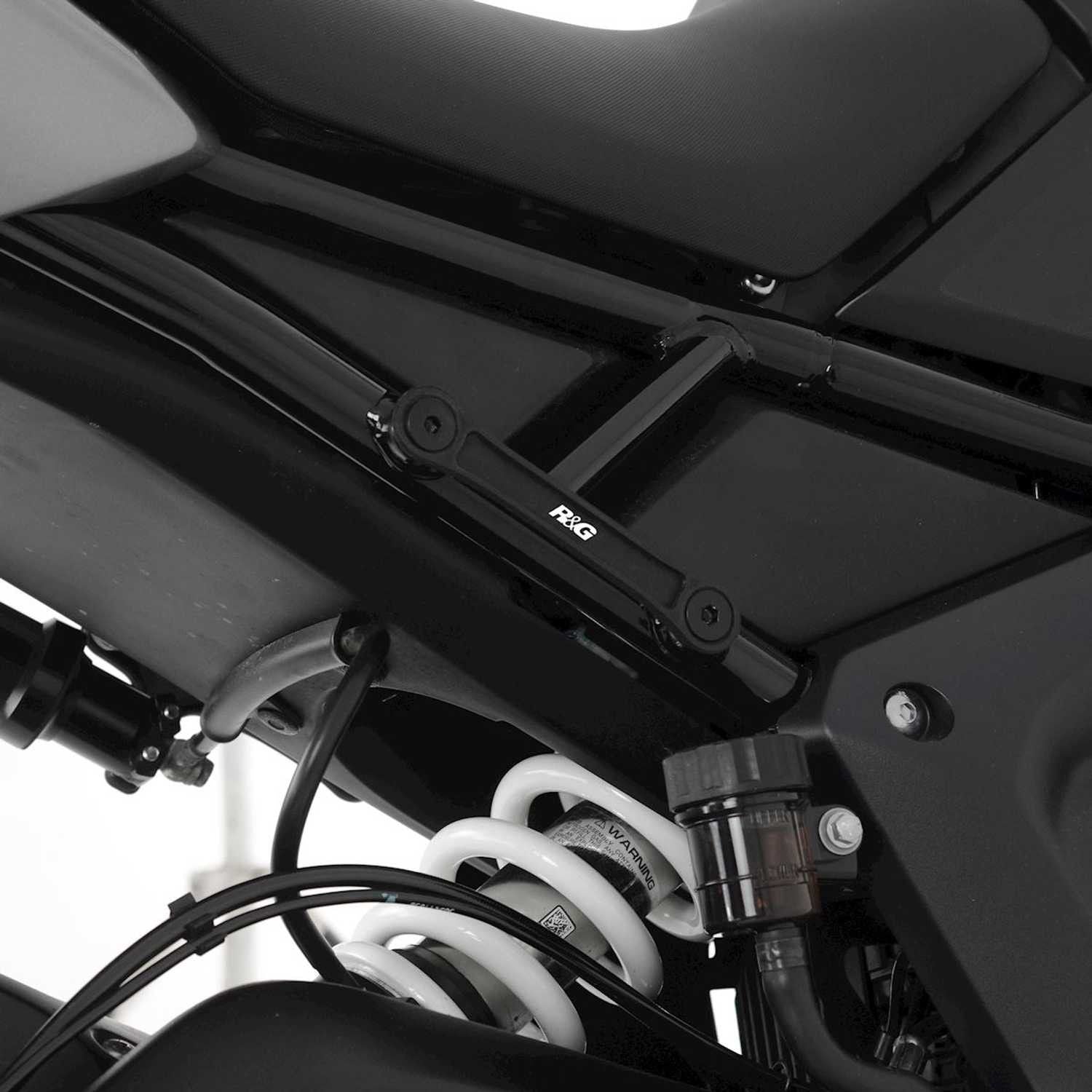 Placchette Copri Fori Poggiapiedi Posteriori Paio Triumph Tiger Rg BLP0123BK Rg BLP0123BK - Endurrad