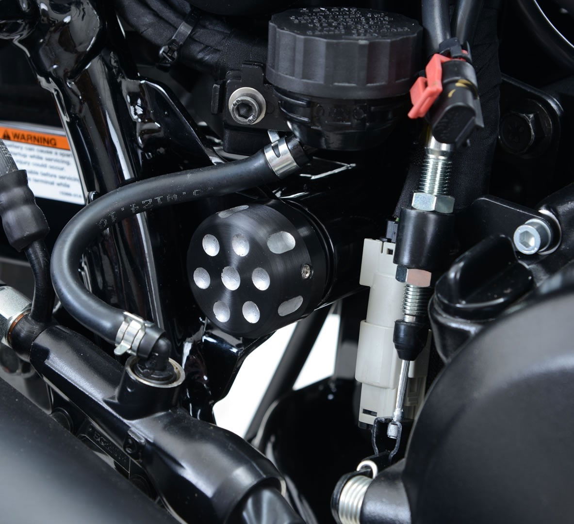 Cornice Portatarga Protezione Cinghia Harley Davidson Street 500 750 Lato Destro 13143 - Endurrad