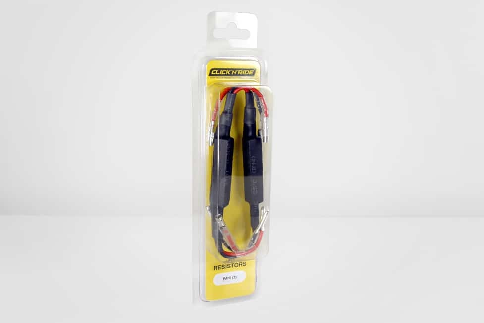 Confezione della coppia di resistenze per frecce LED moto
