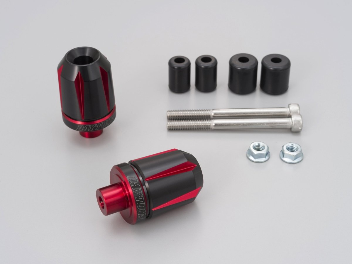 Cp.stabilizzatori finali manubrio anodizzati "TKM - 2" - ENDURRAD