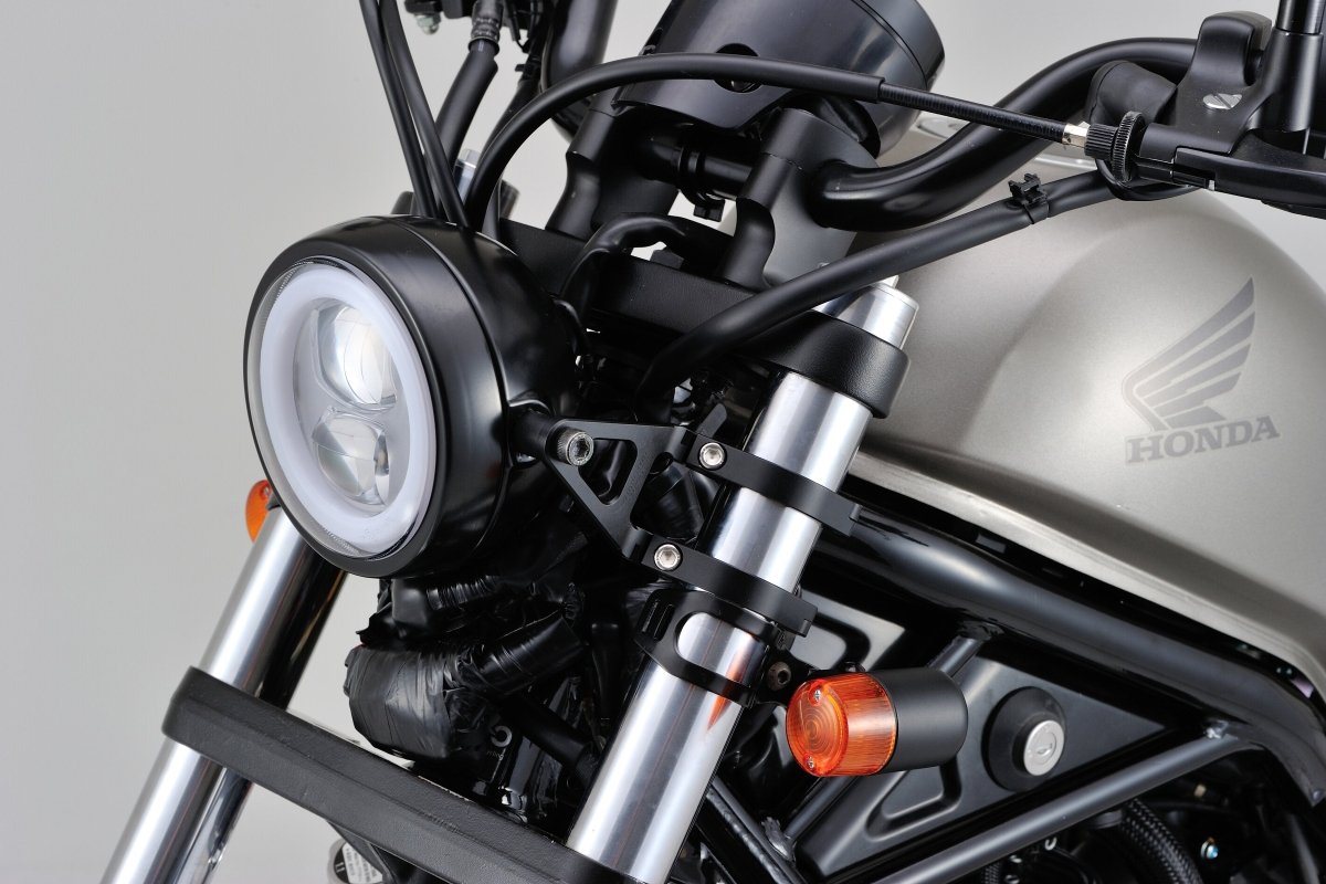 Cp.staffe supporto fanali in CNC - lunga 101,5mm. - ENDURRAD