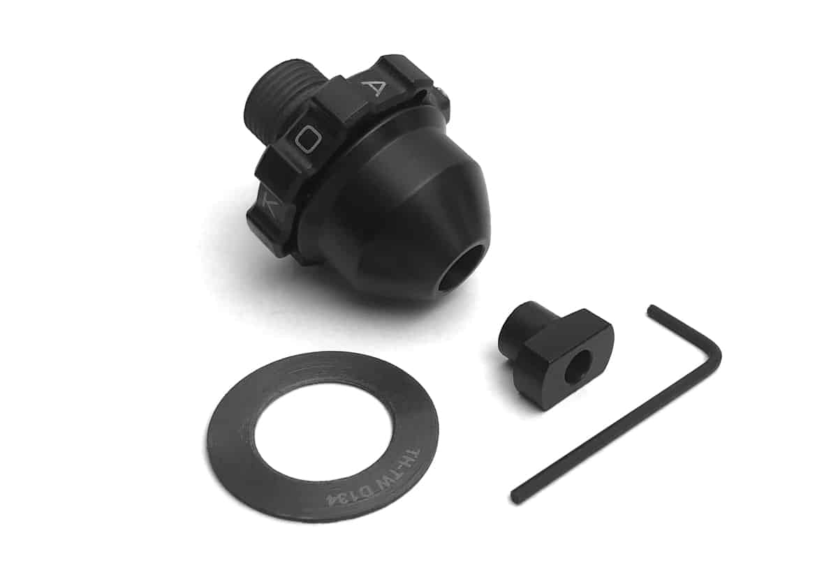 Kit cruise control Kaoko APR410 per Aprilia Caponord 1200 con paramani e manopole riscaldate