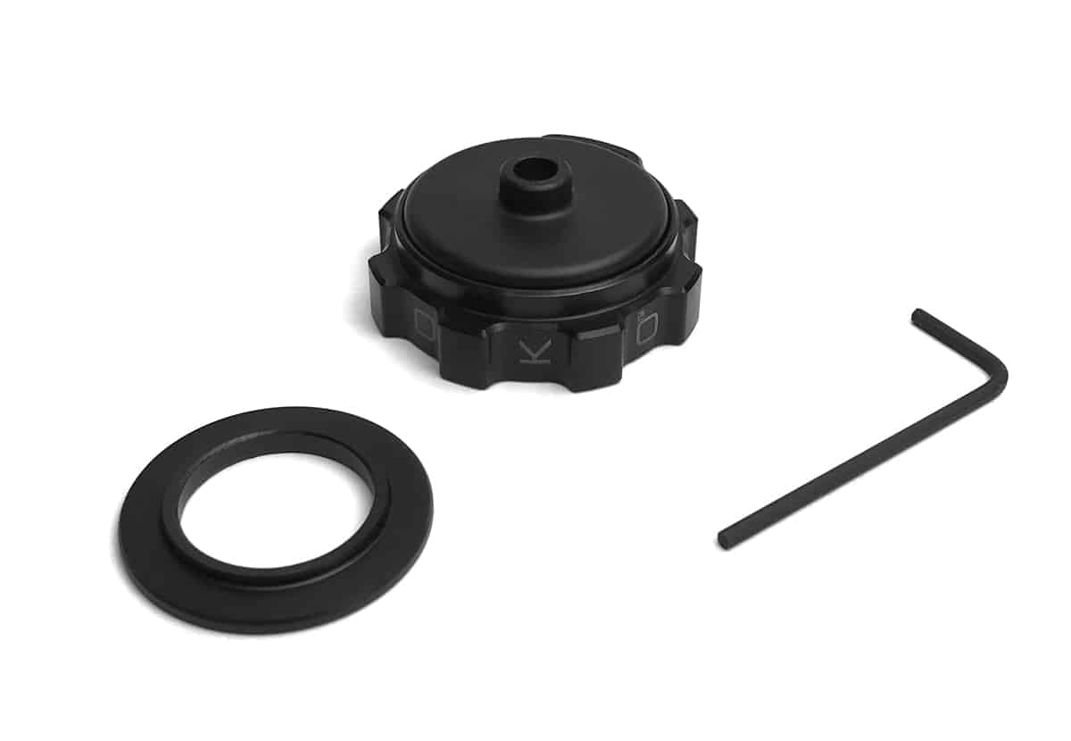 Kit cruise control Kaoko KBB500 per BMW F 650 GS e G 650 GS con Barkbusters e manopole riscaldate