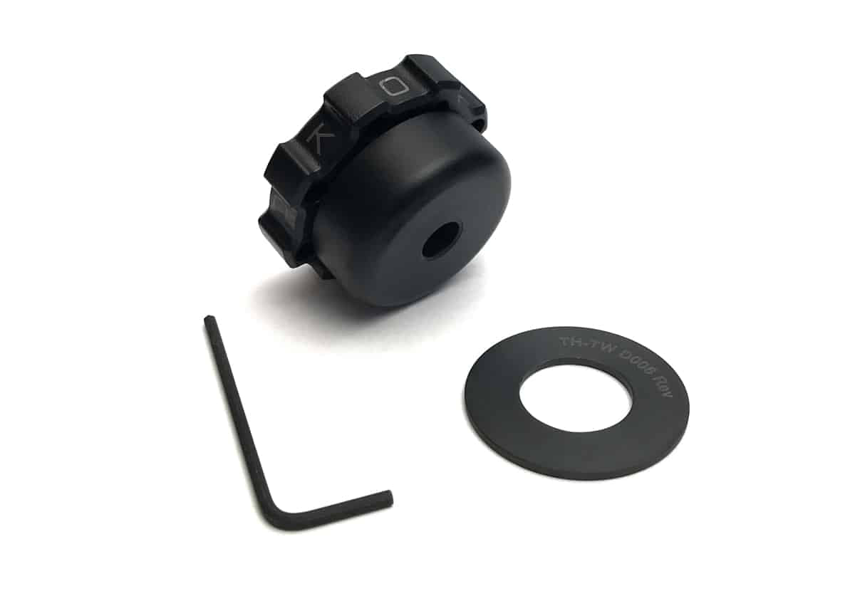 Kit cruise control Kaoko KBB320 per BMW F 800 GS e F 700 GS con paramani Barkbusters