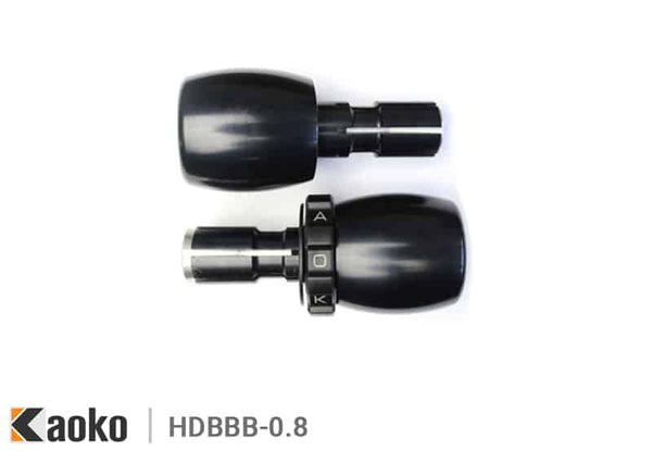 Cruise control per Harley-Davidson, Big Barrel nero, manubrio aftermarket 21 mm