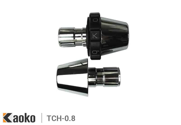Cruise control per Honda Shadow 750, VTX1300 e VTX1800, cromato