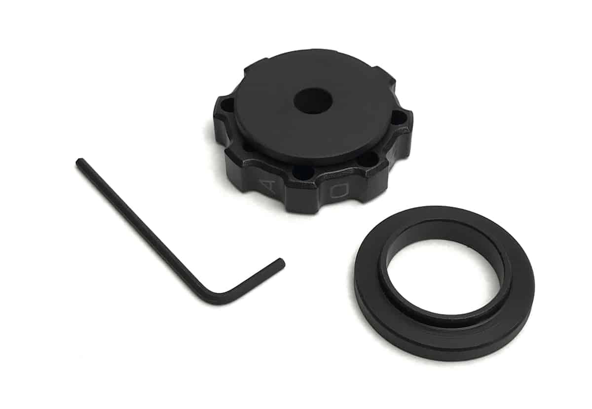 Kit cruise control Kaoko KBB300 per Kawasaki Versys, Z900 e KLR650 con paramani Barkbusters
