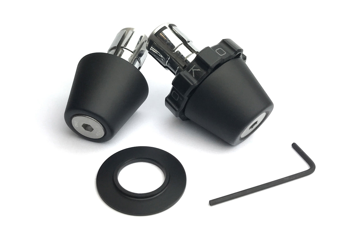 Kit cruise control Kaoko TBK-0.75 per Kawasaki Vulcan Classic e Vulcan 900, nero a siluro