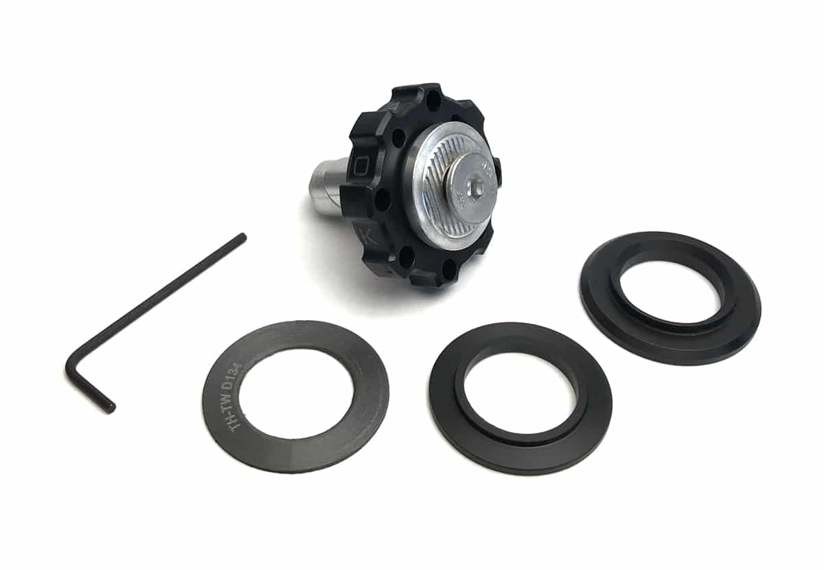 Kit cruise control Kaoko KBBADREV1 per KTM Adventure e moto da cross con paramani Barkbusters
