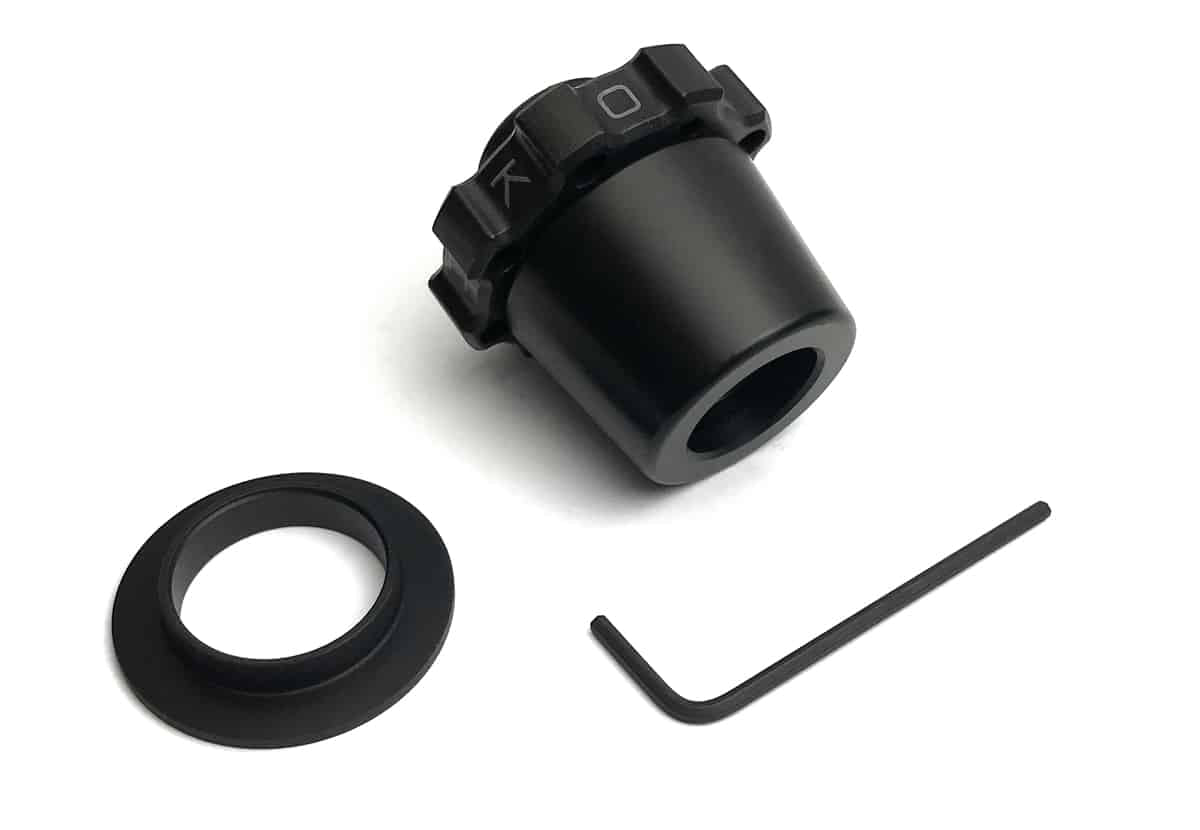 Kit cruise control Kaoko KYM100B per scooter Kymco Xciting 500, People e X-Town, nero