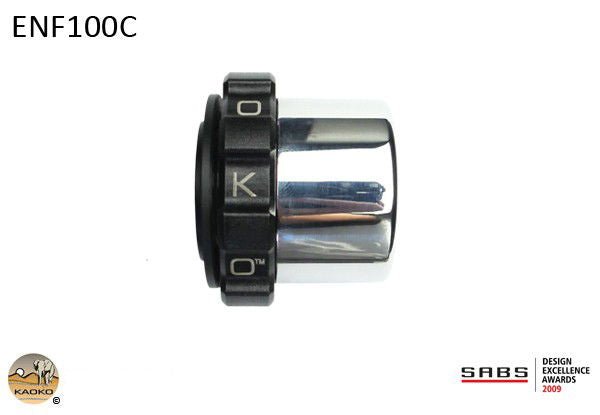 Cruise control meccanico moto Royal Enfield 350 cc and 500cc '11 - terminale cromato - ENDURRAD