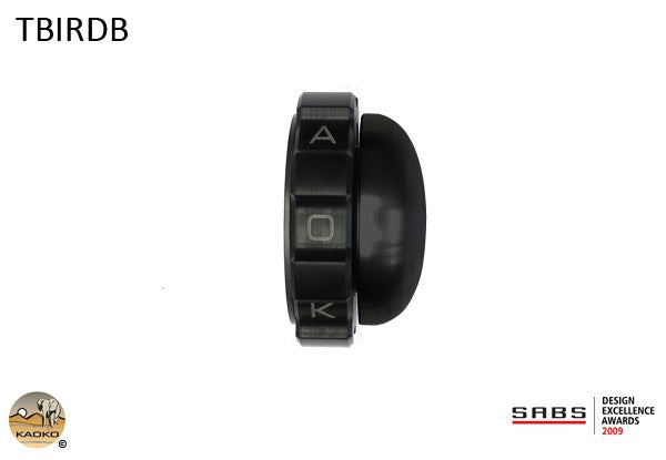 Cruise control meccanico moto TRIUMPH THUNDERBIRD Storm 1600 fino al '10 (con terminali manubrio OEM neri)