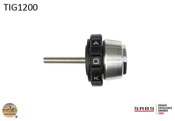 Cruise control meccanico moto TRIUMPH TIGER 1200 EXPLORER '13 - '17 con paramani OEM - ENDURRAD