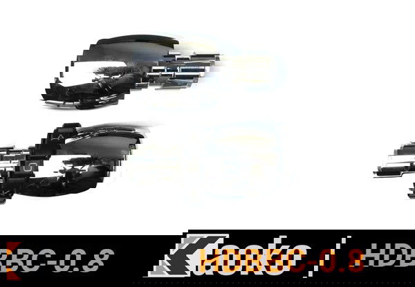 Cruise control moto Kaoko HD con manubrio "Chubbie" (21mm ID) terminale cromato