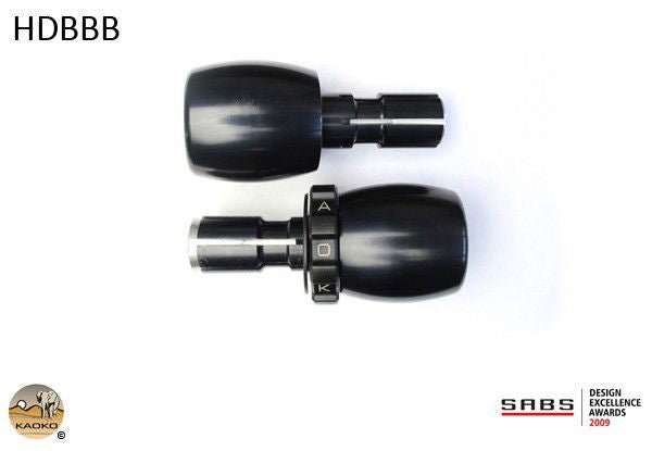 Cruise control moto Kaoko HD con manubrio OEM 1" (25,4mm) terminale nero - ENDURRAD