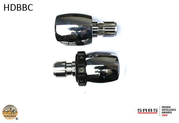 Cruise control per moto HD con manubrio OEM 1" (25,4mm) terminale cromato