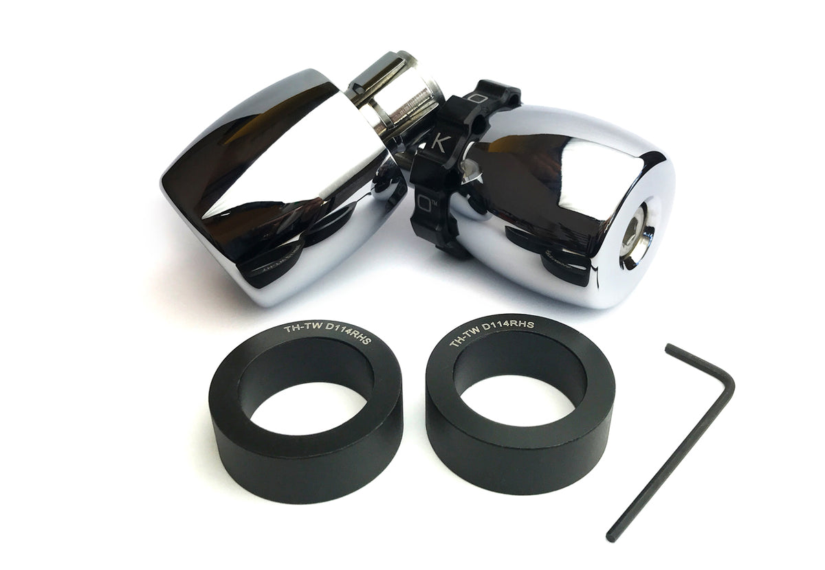 Kit cruise control Kaoko SUZM109 per Suzuki Boulevard M109R e M90, cromato Big Barrel