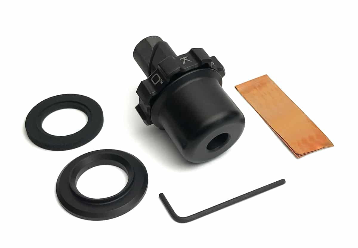 Kit cruise control Kaoko VS650W-S per Suzuki V-Strom 650, DR650 e DR-Z400 senza paramani
