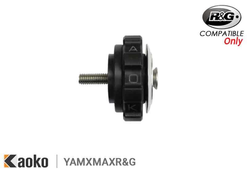 Kit cruise control Kaoko YAMXMAXR&G per scooter Yamaha XMAX 125, 300 e 400 con tamponi R&G