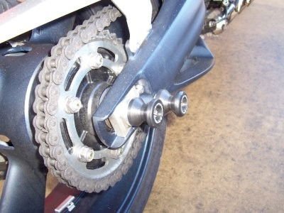 Cursori Perno Ruota Posteriore Yamaha Mt 01 6150 Rg SS0015BK - ENDURRAD