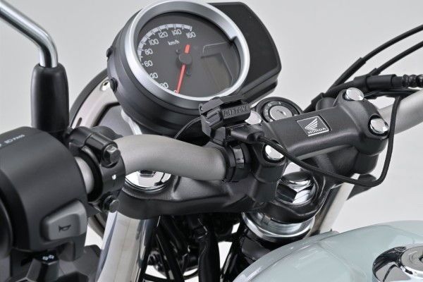 Daytona Alimentatore USB-A QC3.0 per Manubrio Moto - QuickCharge, Omologato CE