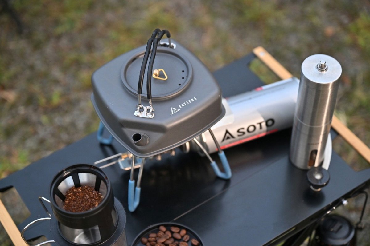 Daytona Bollitore Quadrato in Alluminio - Design Compatto per Campeggio - Forbikes - ENDURRAD