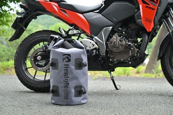 Daytona Borsa da Sella HenlyBegins 30L DH - 766 - Resistente all’Acqua, Nero Grigio Giallo - ENDURRAD
