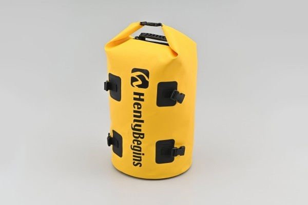 Daytona Borsa da Sella HenlyBegins 30L DH - 766 - Resistente all’Acqua, Nero Grigio Giallo - ENDURRAD
